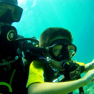 Diving for kids in Montenegro