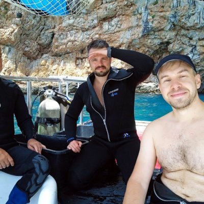 Fedor (course OWD), Egor (course AOWD)