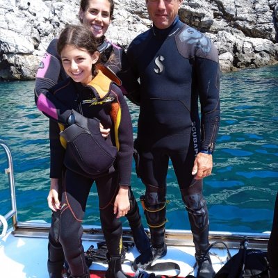 Maria (course OWD), Arina (course Junior OWD)