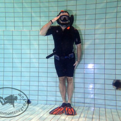 The underwater photography
