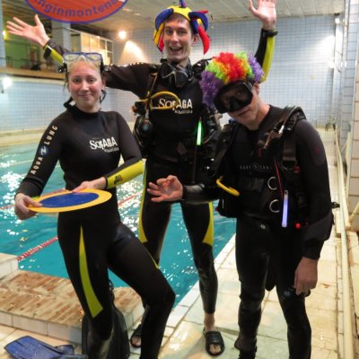 Underwater games in Moscow