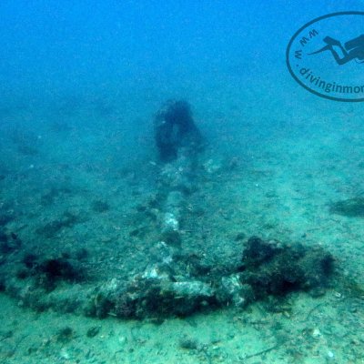 Wreck Galija in Montenegro