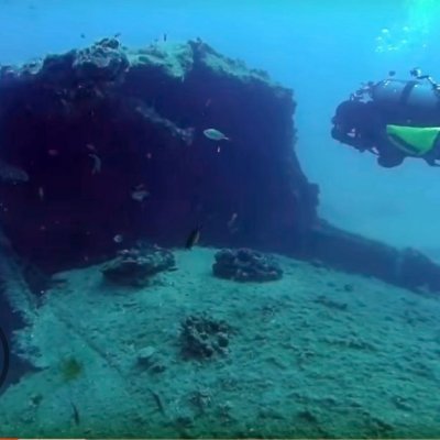 Wreck Golesnica. Diving. Montenegro