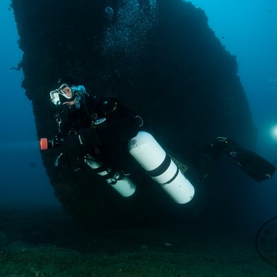 Wreck Patrol ship in Montenegro