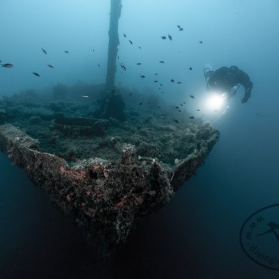 Wreck diving in Montenegro