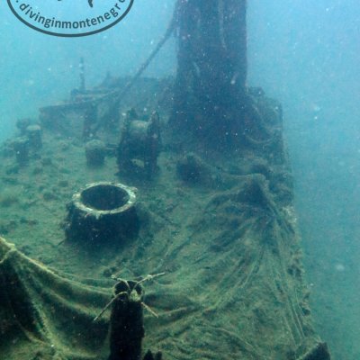 Great wrecks in Montenegro