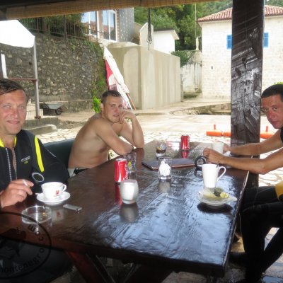 Diving. Montenegro. Excursions on Rose