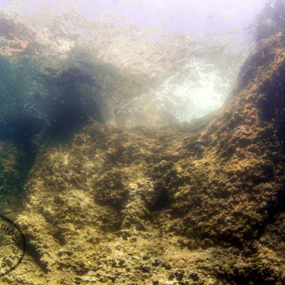 Montenegro. Diving in caves